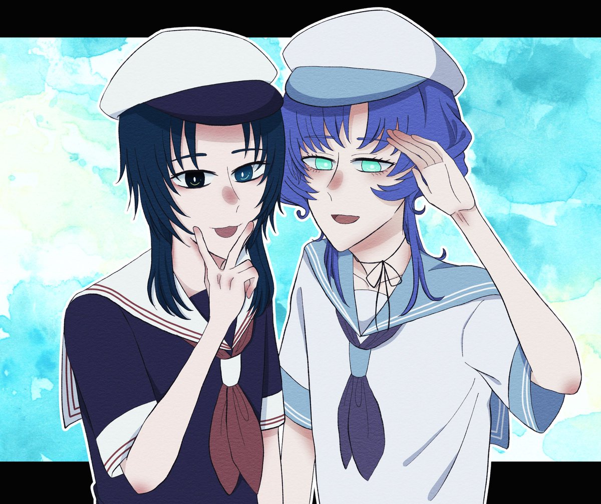 mihanada_xxx's tweet photo. @MuRy_TL 双子コーデ🪼🌊🛟 https://t.co/voRdeDuwJL
