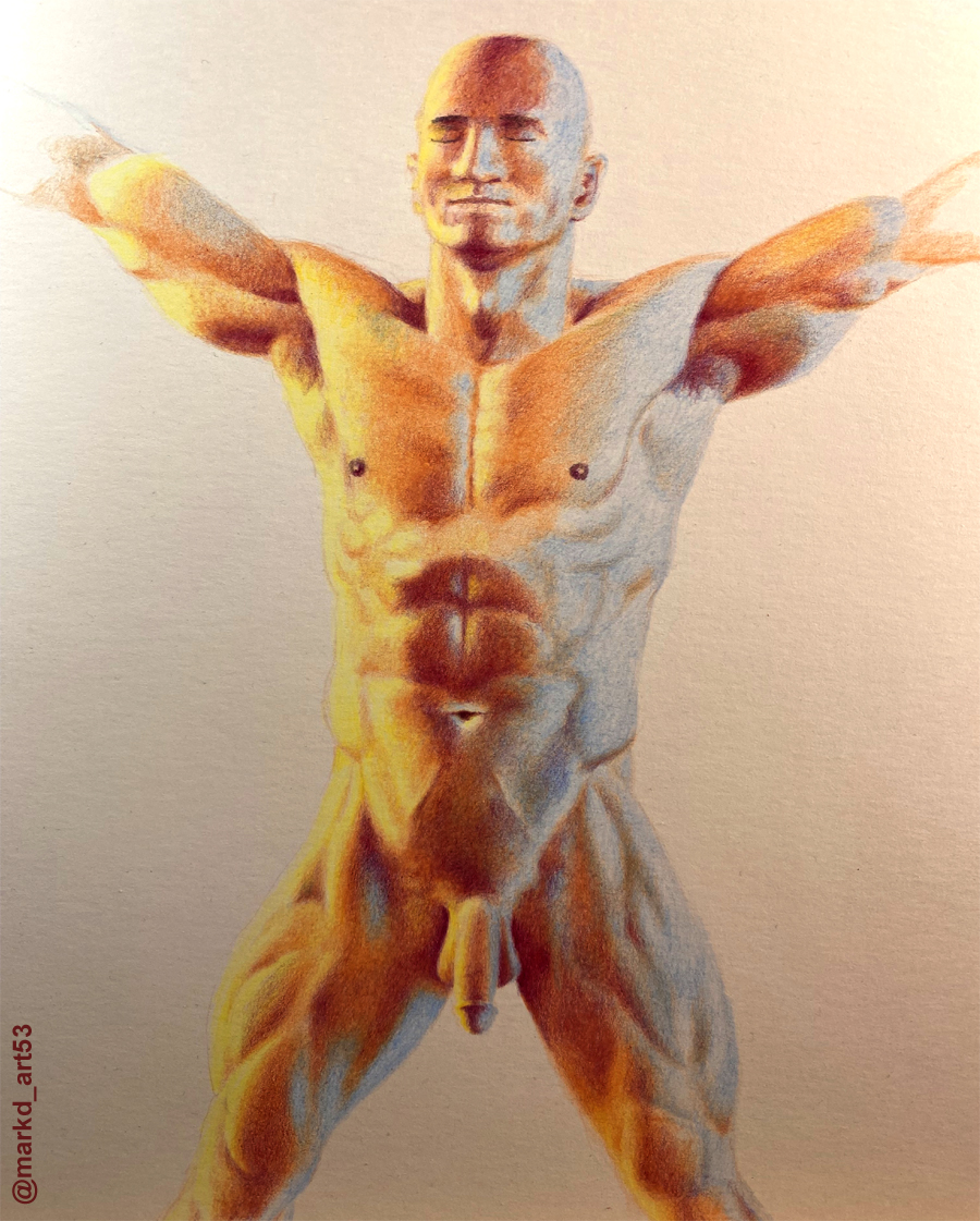 New piece I'm working on.
#pencildrawing #colourpencilart #colorpencilart #colourpencildrawing #colorpencildrawing #malephysique #mansphysique #maninart