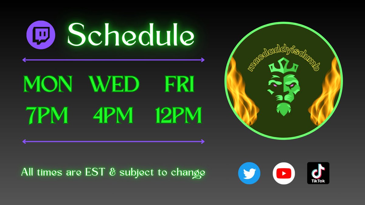 As wedding season is starting to slow down, I will be doing my best to stick to this schedule. 
Hope to see you there! 💚