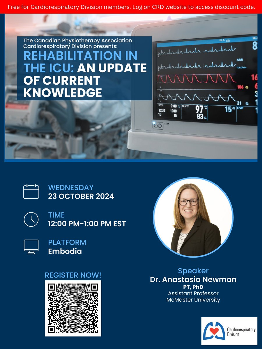 Chris Farley (@cfarleypt) on Twitter photo Upcoming <a href="/PhysioCan/">Canadian Physiotherapy Association</a> Webinar! Free for CRD members (access the discount code by logging on to the CRD website). Upcoming <a href="/PhysioCan/">Canadian Physiotherapy Association</a> Webinar! Free for CRD members (access the discount code by logging on to the CRD website).