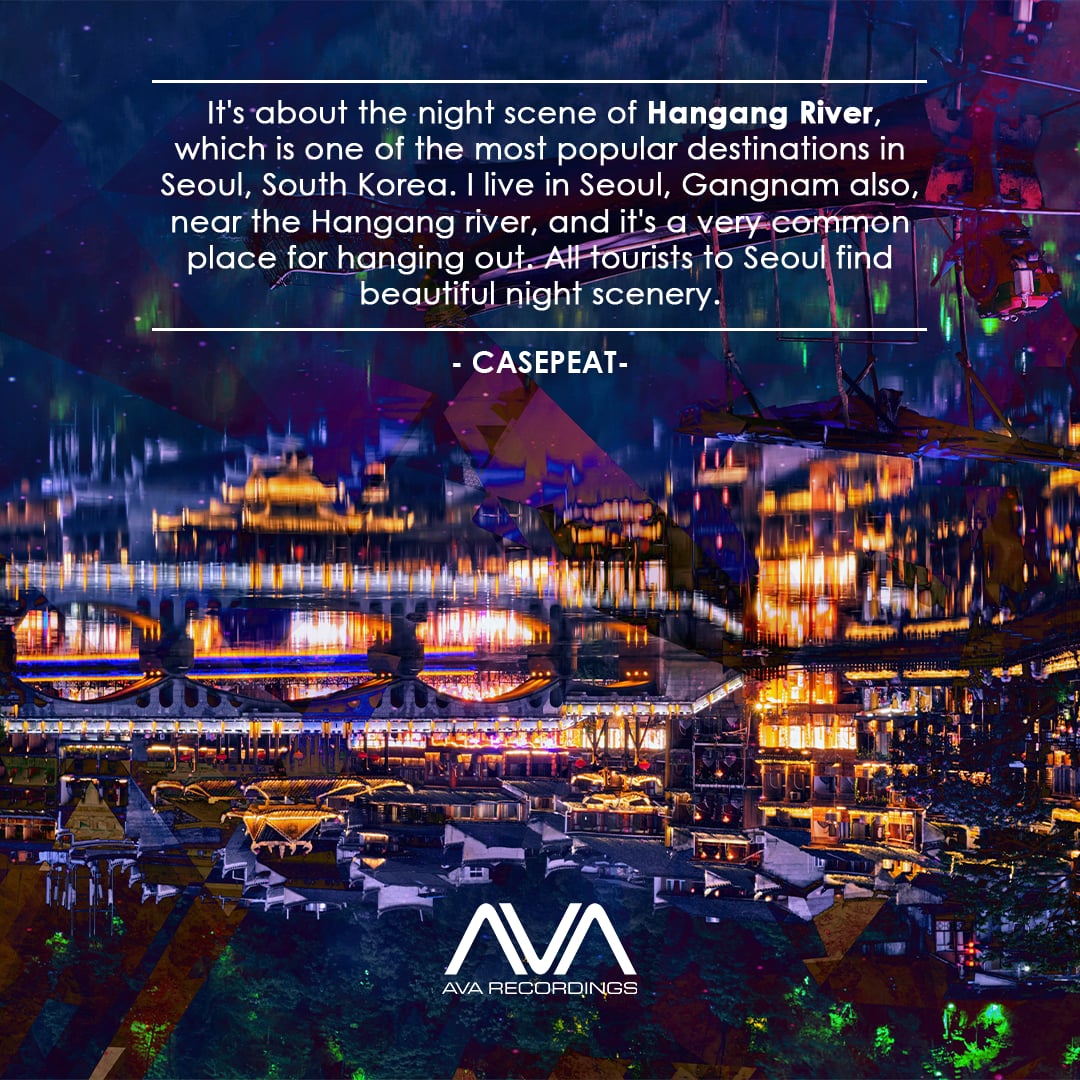 AVARecordings's tweet image. &quot;Hangang River Night&quot; by South Korean producer @Casepeat is a vibrant progressive trance track that captures the enchanting allure of Seoul’s iconic river under the stars.

DL/Stream: ava.complete.me/hangangriver

#avarecordings #progressivetrance #futurerave #destination #casepeat