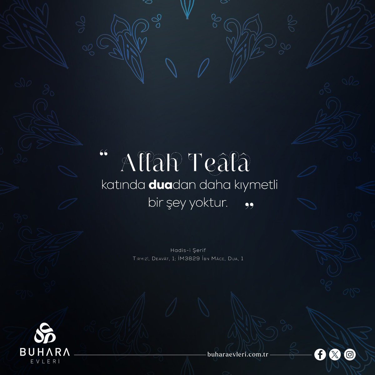 Hayırlı Cumalar.  

#HayırlıCumalar #DündenBugüneBuharaEvleri #BuharaEvleri #HuzurluBirDurak #BurasıBizim #BizBuralıyız #MuhabbetSokağı #LezzetSokağı #BuharaRestoran #BuharaMarket #SuDünyası