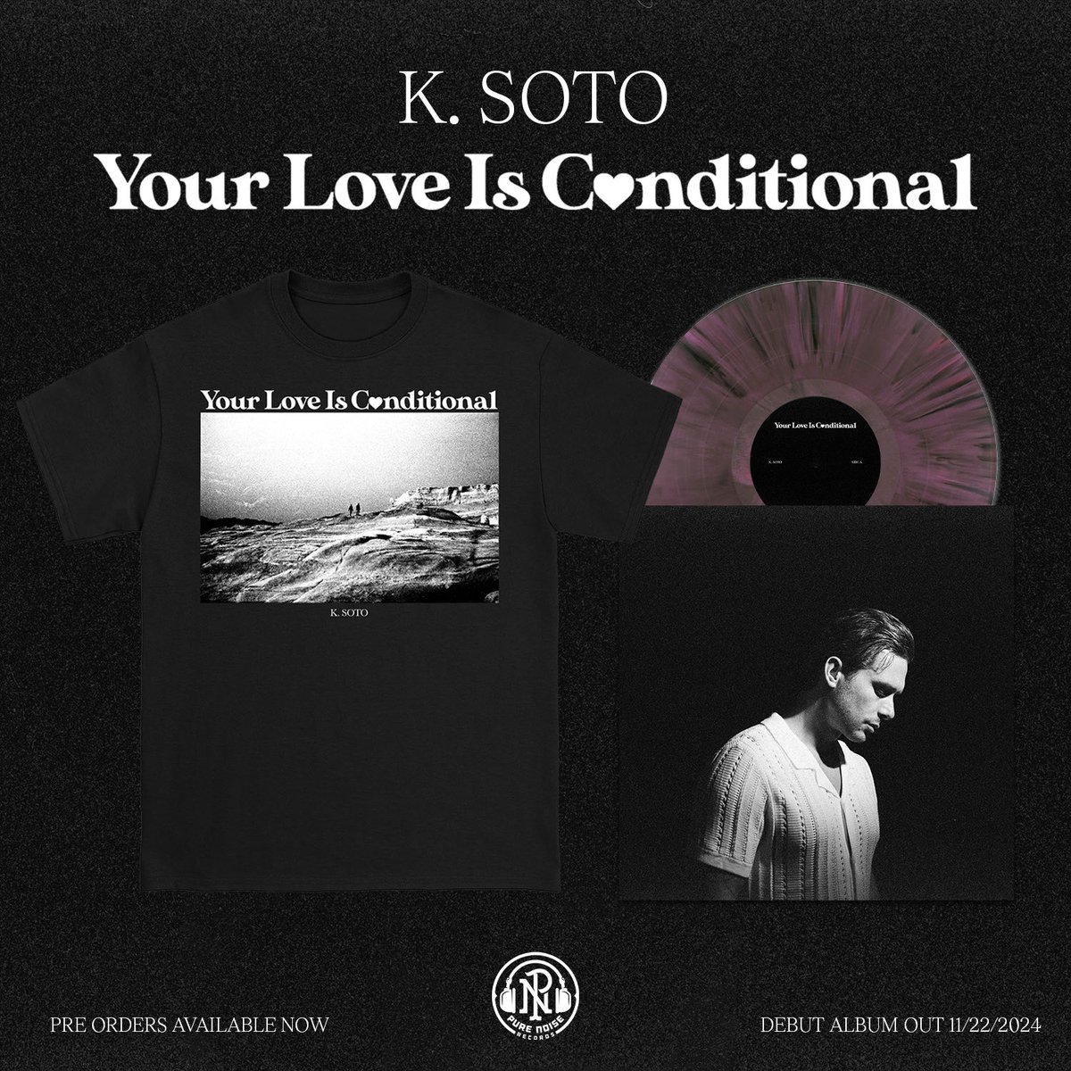 Pre-Order K. Soto - Your Love Is Conditional out 11/22/24.
yourloveisconditional.com
