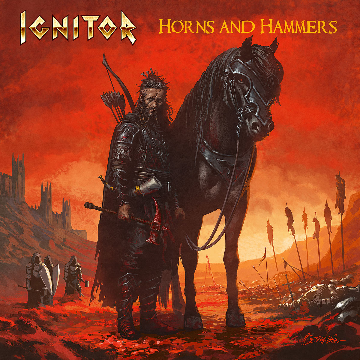 The big day is here!  The European version of our new album "Horns &amp; Hammers" is out in CD format on Metal on Metal Records. Buyers in Europe, Asia, and Australia can pre-order the CD here.  metalonmetalrecords.com/.../ignitor-ho…