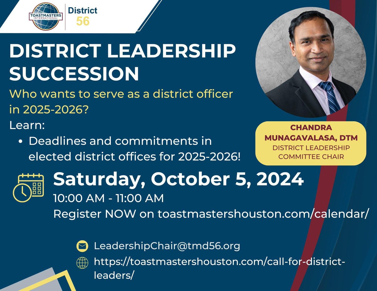 District56 Toastmasters tweet media