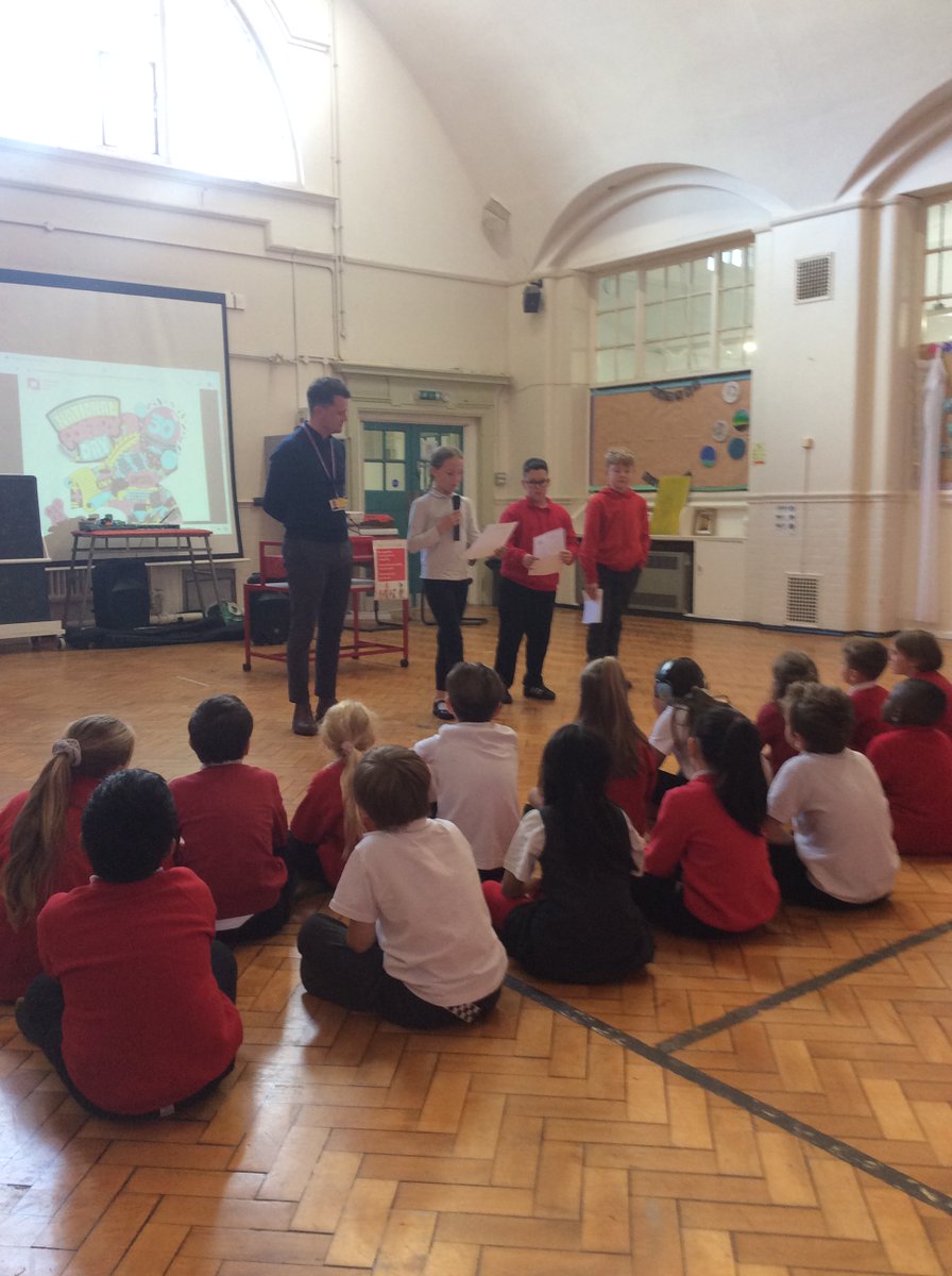 For National Poetry Day in Stonegate we joined Laura Mucha in the world record attempt and wrote poems about 'What really counts?' Some fantastic poems were created which were then shared with KS2! <a href="/HaxbyRoad/">Haxby Road Academy</a>