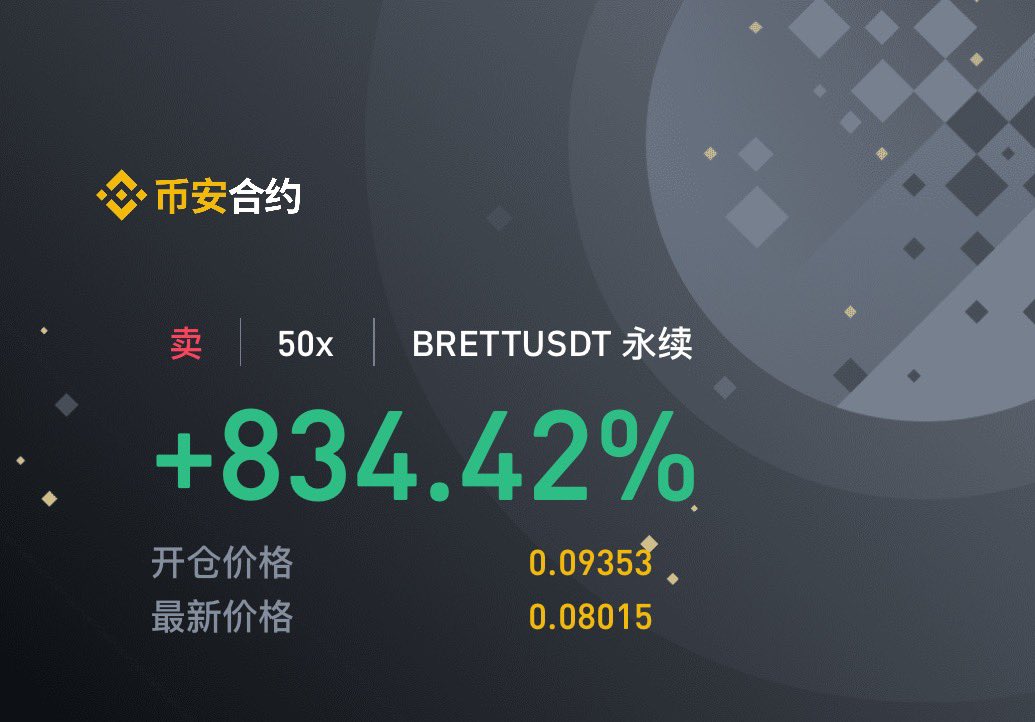 btcjieshao's tweet photo. brett上升趋势已经跌破，将会走向更低 https://t.co/rtGFB0HOrT