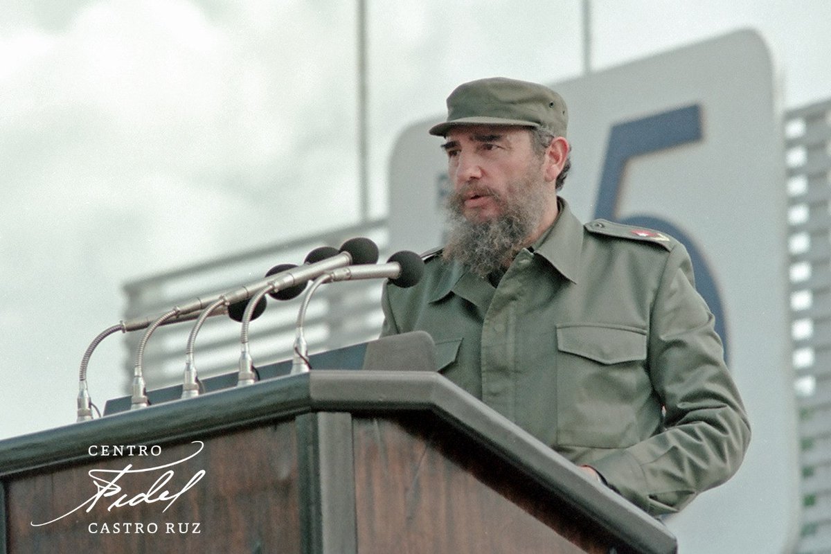 #Fidel:"Las guerras se ganan no con armas, sino con moral y con razón, defendiendo una causa justa y política". #FidelVive