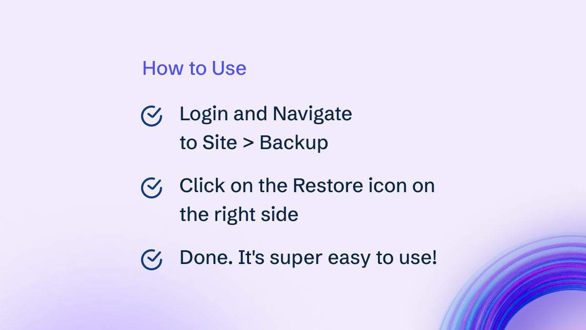 FlyWPOfficial's tweet image. Have you tried our 𝗜𝗻𝘁𝗲𝗹𝗹𝗶𝗴𝗲𝗻𝘁 𝗕𝗮𝗰𝗸𝘂𝗽/𝗥𝗲𝘀𝘁𝗼𝗿𝗲 feature yet❓ 
Safeguard your #WordPress sites with automated backups and instant restores. Keep your content safe, secure, and always accessible. Changelogs here👉 buff.ly/4eFwzx0
#FlyWP #WebsiteBackup