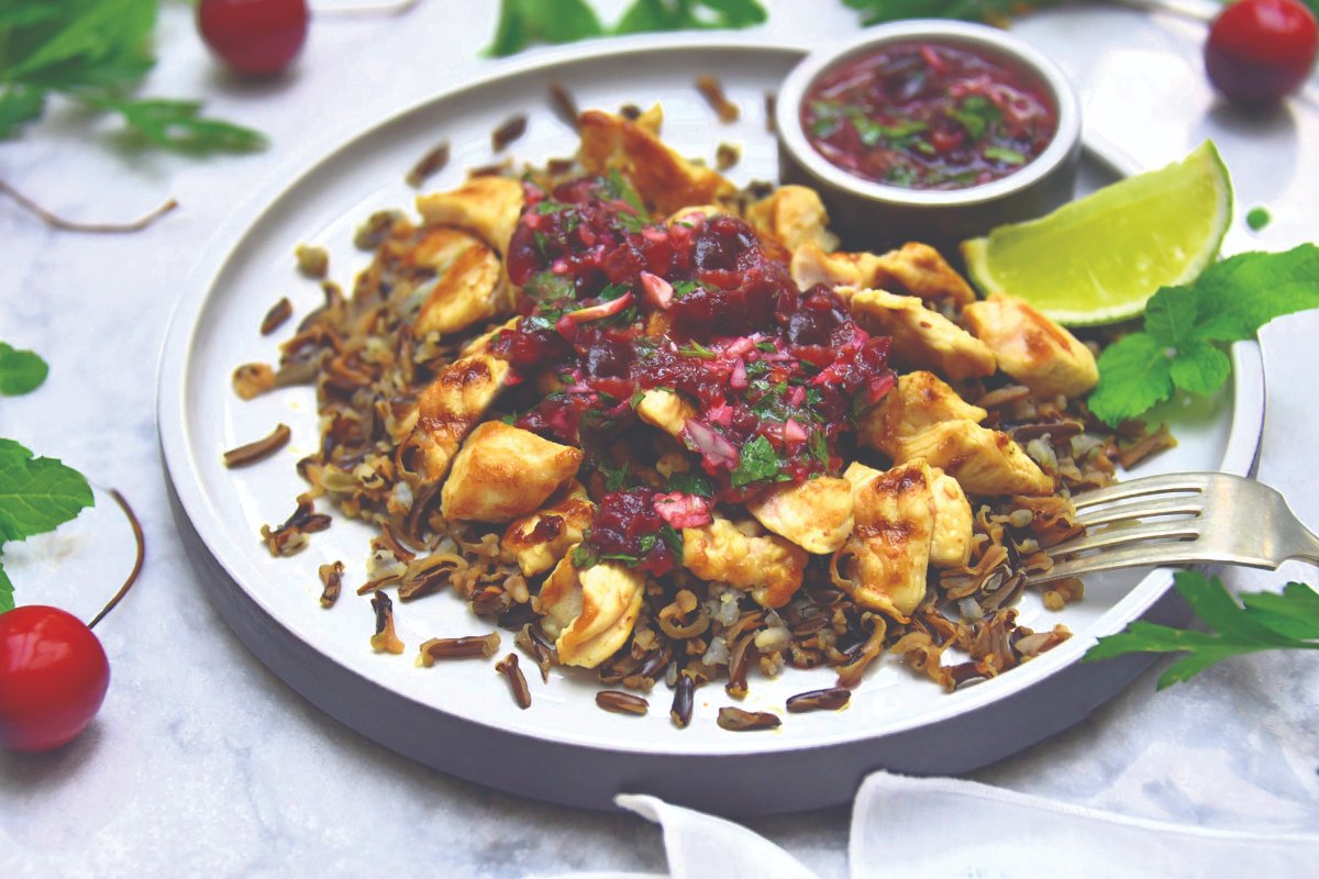 Laura Kurella has made it a three-peat! For the third year in a row, she’s won the People’s Choice awards in the “Get Wild with Wild Rice” recipe contest, this time with her Argentine Wild Cherry Chicken Platter. View the recipe at mnwildrice.org.