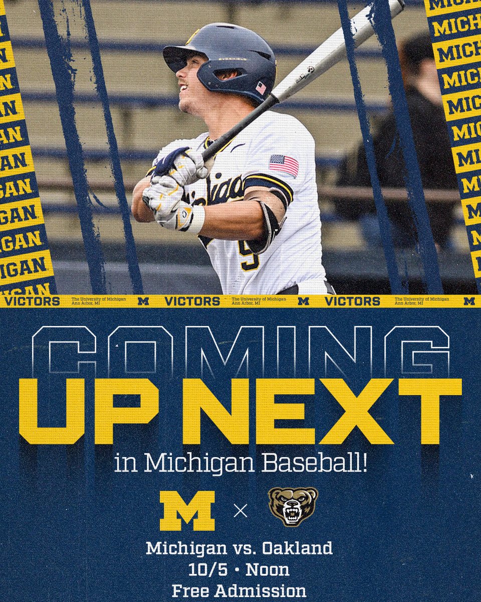 umichbaseball's tweet photo. Another fall game on Saturday! 
Come see Team 159 in action for free!

#GoBlue https://t.co/6LaESOW4Yz