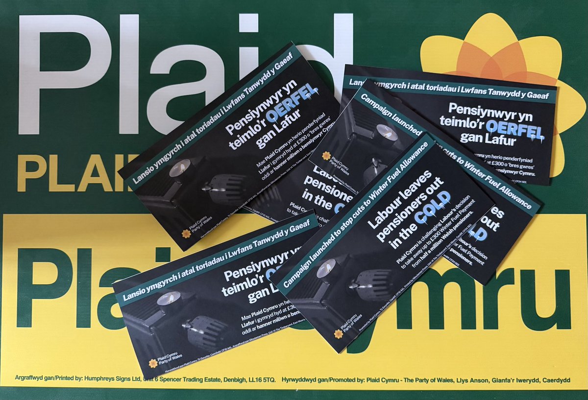 PlaidSirFynwy's tweet photo. A busy afternoon delivering #PlaidCymru leaflets to volunteers in #Abergavenny, #Gilwern, #Govilon, #Llanelli Hill & #Rogiet … https://t.co/jQ6p1Z3l2e