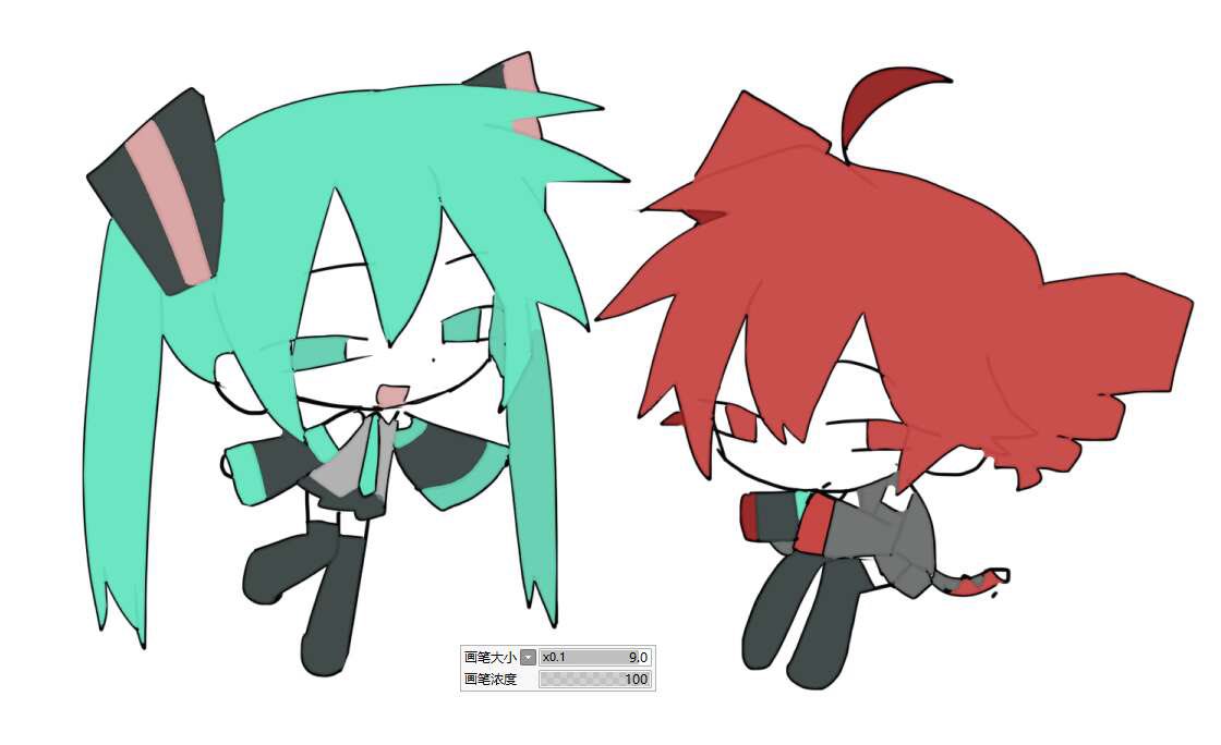 gesangfa's tweet image. #初音ミク #重音テト