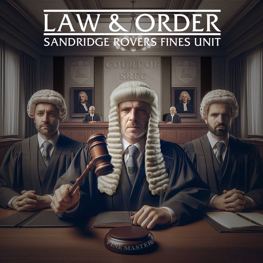 COURT IN SESSION

Fines bring the team together &amp; support the club. This week players can argue their fines in court, but if they fail fines will double!

Before that, we focus on returning to winning ways on the pitch!

🆚<a href="/HatfieldAthFC/">Hatfield Athletic FC</a>
🏆 Div 1
⏰ 2:00pm KO
📆 05/10/24
🏟️ Ridge
