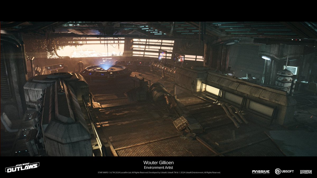 While The Wreck in #StarWarsOutlaws focuses on exploration, the bridge brings a level of combat to switch things up. Every corner in the Bridge has a different story to convey what it used to be. More shots on my artstation
artstation.com/woutergillioen
#art #gamedev #StarWars