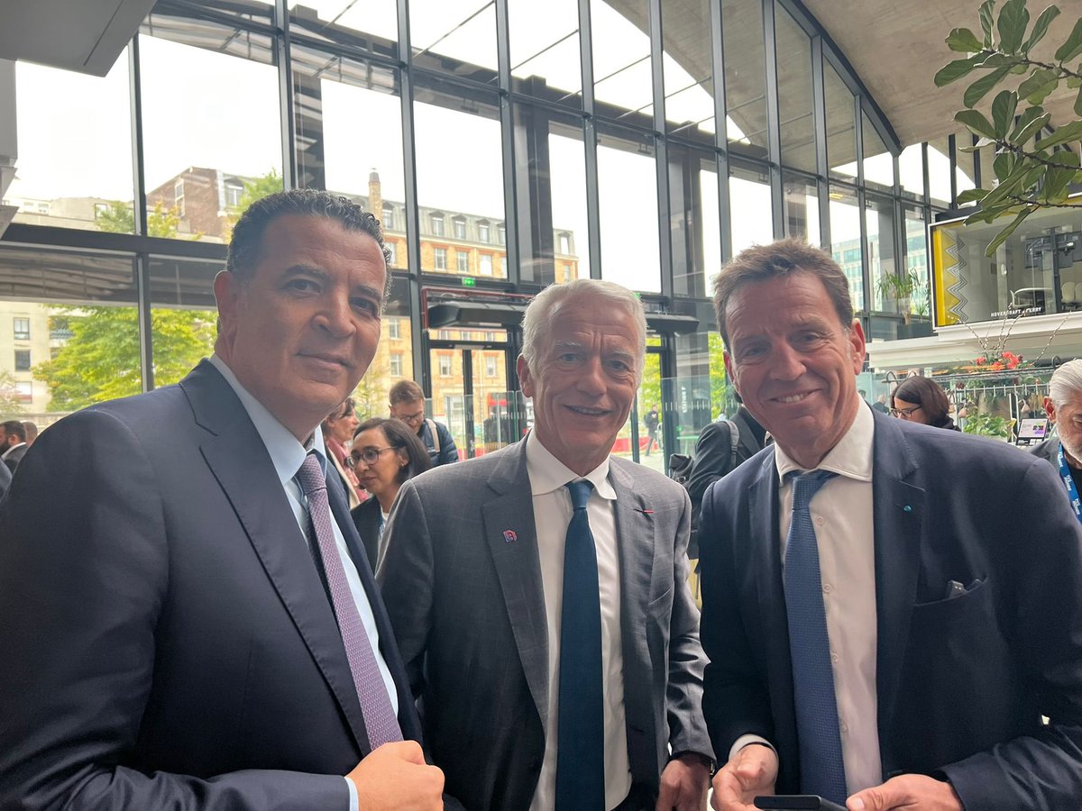Un plaisir de retrouver également mon ami <a href="/PatrickMartin_1/">Patrick Martin</a> , Président du <a href="/medef/">Mouvement des Entreprises de France</a> à Paris, à l’occasion du # FrancoTech. La dynamique économique Maroc 🇲🇦 - France 🇫🇷 est en marche, portée par l’innovation et l’engagement mutuel.