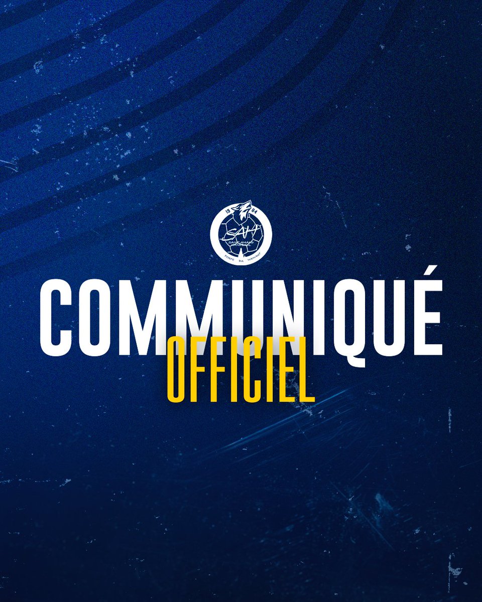 𝗖𝗢𝗠𝗠𝗨𝗡𝗜𝗤𝗨𝗘́ 𝗢𝗙𝗙𝗜𝗖𝗜𝗘𝗟

Julie Le Blevec absente quelques mois pour raison médicale.

📄 Pour lire le communiqué : bit.ly/4eKTbMz

#SAHPH #Louves