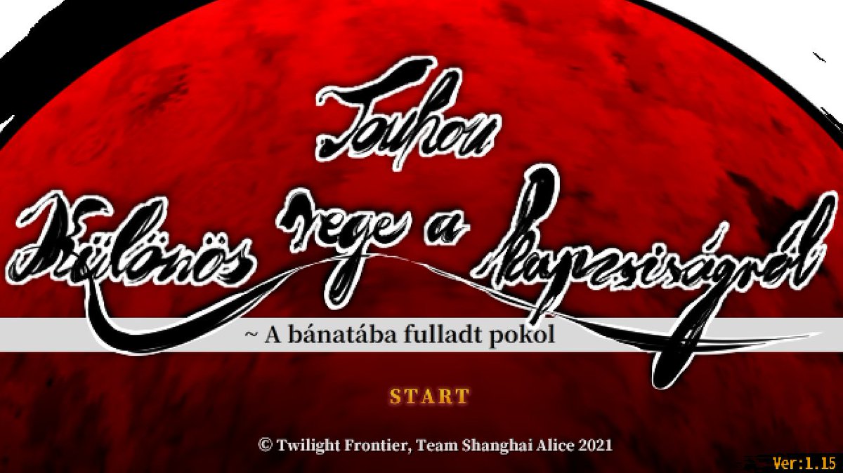 tolmacs_tenguTL's tweet image. Mától elérhető magyarul a Touhou - Különös rege a kapzsiságról ~ A bánatába fulladt pokol!

Letöltési útmutató l!nk a kommentben! 👹🛢🐏