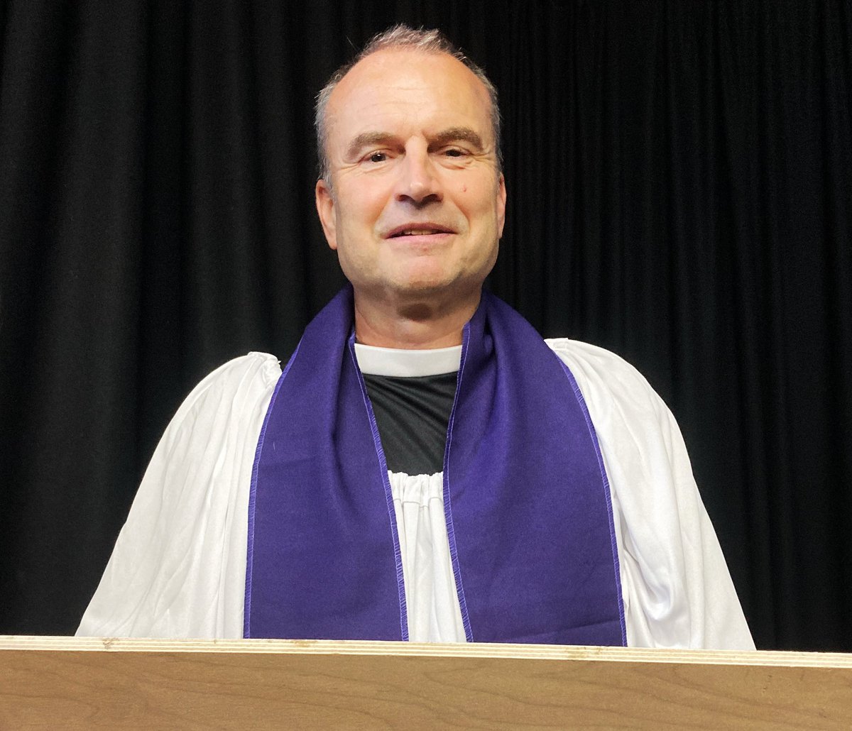 Feeling #blessed to be in the pulpit as Rev Williams, delivering a series of Alan Bennett-esque sermons, penned by <a href="/wallymyname/">Wally Sewell</a>, in Four Funerals and a Wedding <a href="/breadandrosestc/">The Bread & Roses Theatre</a> for <a href="/lambethfringe/">The Lambeth Fringe</a>. Every pew now booked for our final evensong tomorrow 😇