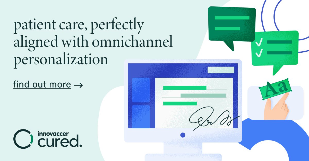 Omnichannel personalization, powered by integrated data, ensures patients feel connected and supported throughout their care journey.

Read the blog: cured.health/resources/pati…