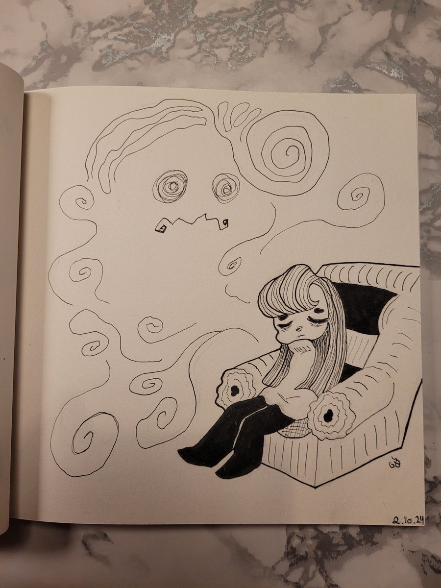 JulieAllNighter's tweet photo. Gona do inktober this year, wish me luck ❤️ #inktober2024 https://t.co/PWDQJlk6RA