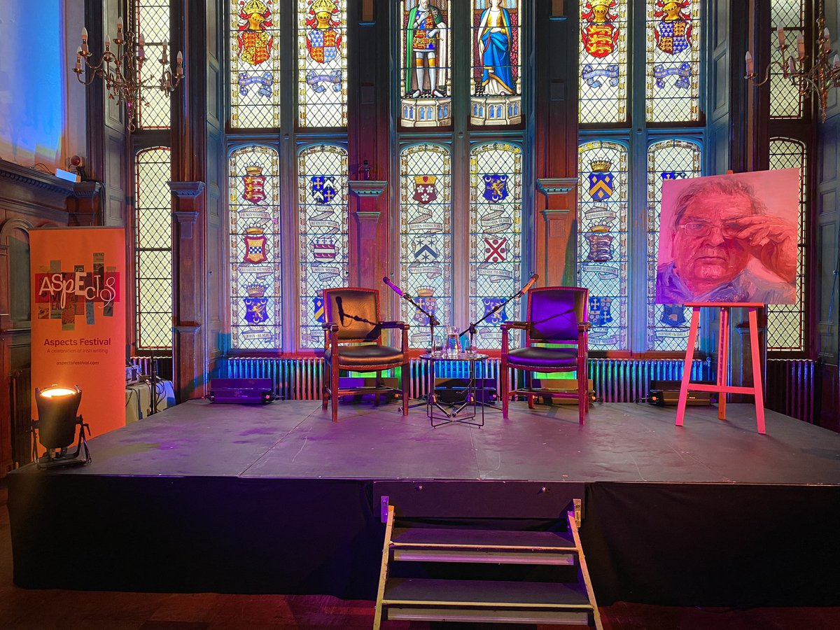 Aspects Festival (@aspectsfestival) on Twitter photo The stage is set at Bangor Castle for our John Hume: The Full Picture event with <a href="/StepWalkTV/">Stephen Walker</a> and <a href="/colin_davidson/">Colin Davidson</a>
#AspectsFestival #Aspects24 The stage is set at Bangor Castle for our John Hume: The Full Picture event with <a href="/StepWalkTV/">Stephen Walker</a> and <a href="/colin_davidson/">Colin Davidson</a>
#AspectsFestival #Aspects24