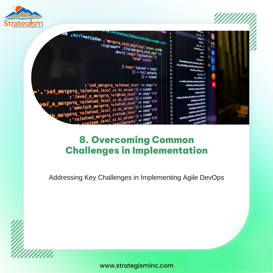 strategisminc's tweet image. 🚀 Dive into &quot;Mastering Agile DevOps: Strategies for Efficient Software Delivery&quot; and transform your development process. Uncover the secrets to seamless integration and faster delivery with our expert insights.  📈💡

Contact us now:
☎ 1 669-209-8999

:
 #AgileDevOps #Software