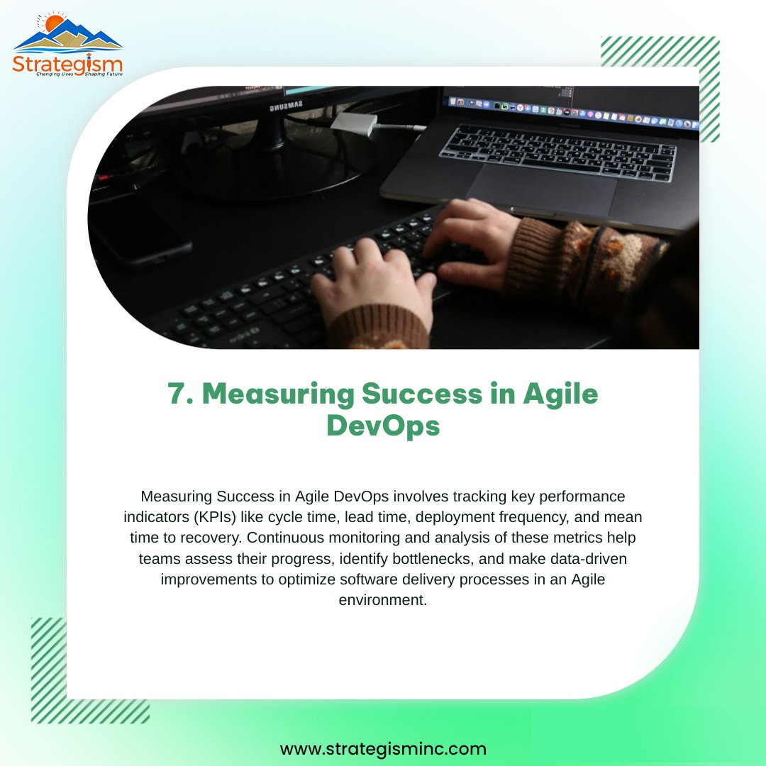 strategisminc's tweet image. 🚀 Dive into &quot;Mastering Agile DevOps: Strategies for Efficient Software Delivery&quot; and transform your development process. Uncover the secrets to seamless integration and faster delivery with our expert insights.  📈💡

Contact us now:
☎ 1 669-209-8999

:
 #AgileDevOps #Software