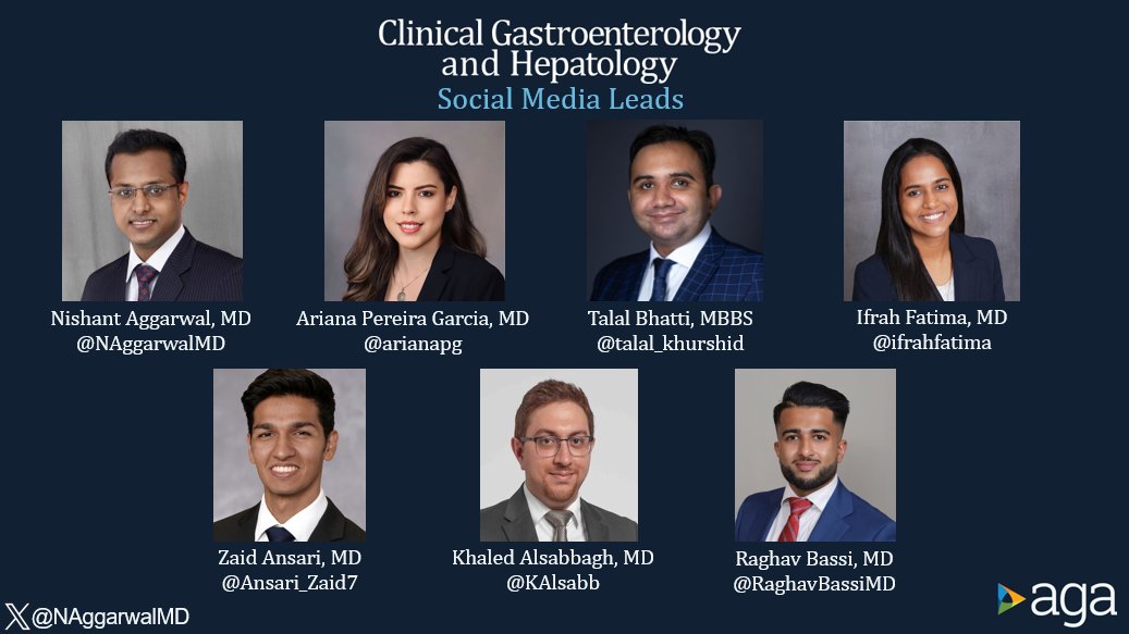 Joseph Sleiman, MD, FACP (@josephhabibi_md) on Twitter photo Help me welcome the <a href="/AGA_CGH/">CGH</a> inaugural #SoMe leads, reporting on new #CGH4ALL publications, & interviewing authors, reviewers & patient advocates on🔥topics.
💠<a href="/NAggarwalMD/">Nishant Aggarwal, MD</a>
💠<a href="/arianapg/">Ariana Pereira</a>
💠<a href="/talal_khurshid/">Talal khurshid Bhatti</a>
💠<a href="/ifrahfatima/">Ifrah Fatima</a>
💠<a href="/Ansari_Zaid7/">Zaid Ansari</a>
💠<a href="/KAlsabb/">Khaled Alsabbagh</a>
💠<a href="/RaghavBassiMD/">Raghav Bassi, MD</a> Help me welcome the <a href="/AGA_CGH/">CGH</a> inaugural #SoMe leads, reporting on new #CGH4ALL publications, & interviewing authors, reviewers & patient advocates on🔥topics.
💠<a href="/NAggarwalMD/">Nishant Aggarwal, MD</a>
💠<a href="/arianapg/">Ariana Pereira</a>
💠<a href="/talal_khurshid/">Talal khurshid Bhatti</a>
💠<a href="/ifrahfatima/">Ifrah Fatima</a>
💠<a href="/Ansari_Zaid7/">Zaid Ansari</a>
💠<a href="/KAlsabb/">Khaled Alsabbagh</a>
💠<a href="/RaghavBassiMD/">Raghav Bassi, MD</a>