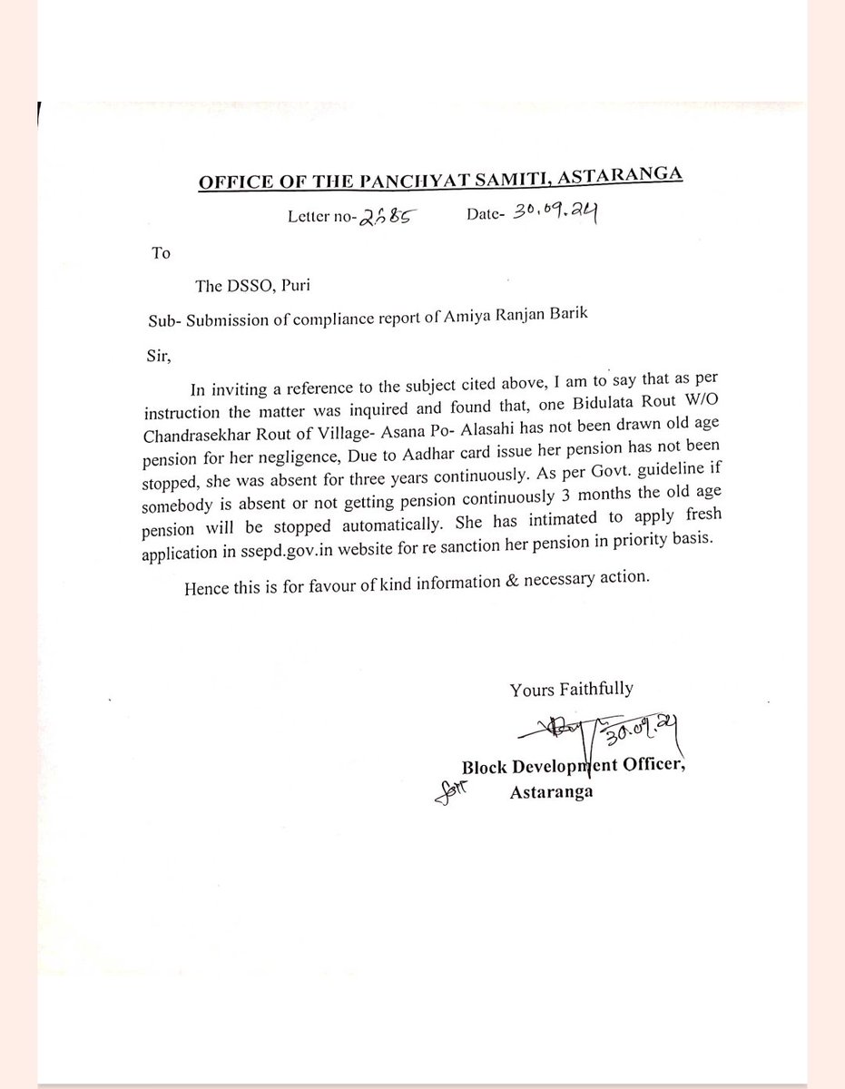 DSSO,PURI tweet media