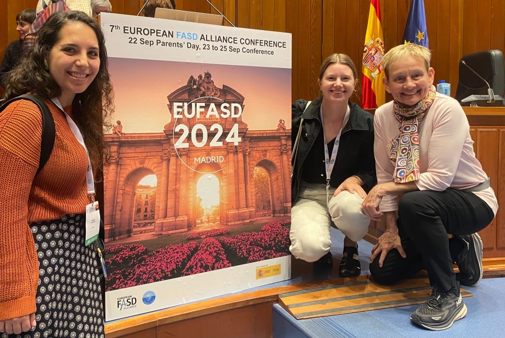 Last week we had the opportunity to connect with international researchers at the @eufasd2024 in Madrid. Read our latest blog post to learn about some of the interesting work on #FASDPrevention that we heard about: buff.ly/4euvWXe 

#FASD #WomensHealth
