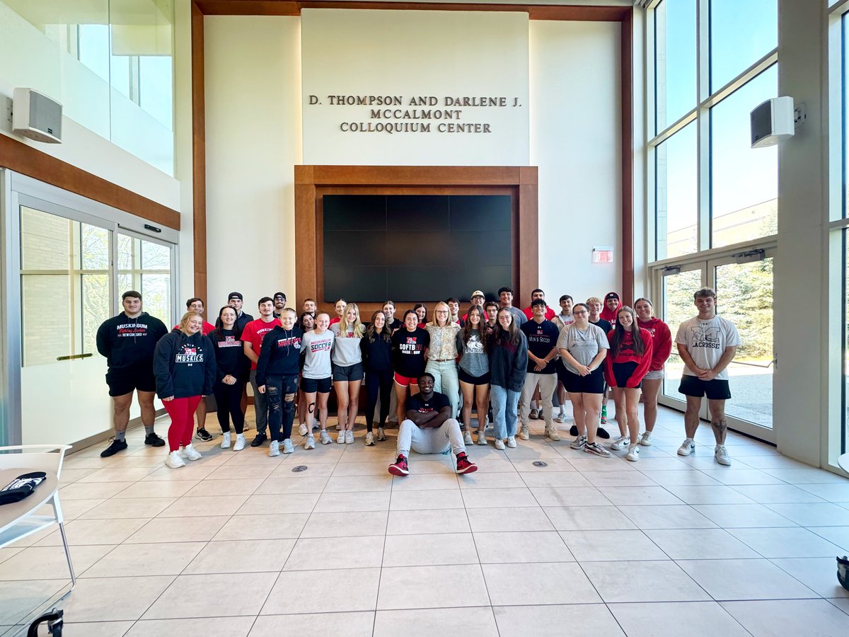 Muskingum Athletics (@fightingmuskies) on Twitter photo Itโs always a pleasure to have Muskingum Director of Athletics Kari Winters join the Muskie Student-Athlete Advisory Committee meeting! Itโs a Great Day to be a Muskie! <a href="/OHAthleticConf/">Ohio Athletic Conference</a> <a href="/d3saac/">NCAA Division III SAAC</a> <a href="/MUSKIESAAC/">Muskingum SAAC</a> Itโs always a pleasure to have Muskingum Director of Athletics Kari Winters join the Muskie Student-Athlete Advisory Committee meeting! Itโs a Great Day to be a Muskie! <a href="/OHAthleticConf/">Ohio Athletic Conference</a> <a href="/d3saac/">NCAA Division III SAAC</a> <a href="/MUSKIESAAC/">Muskingum SAAC</a>