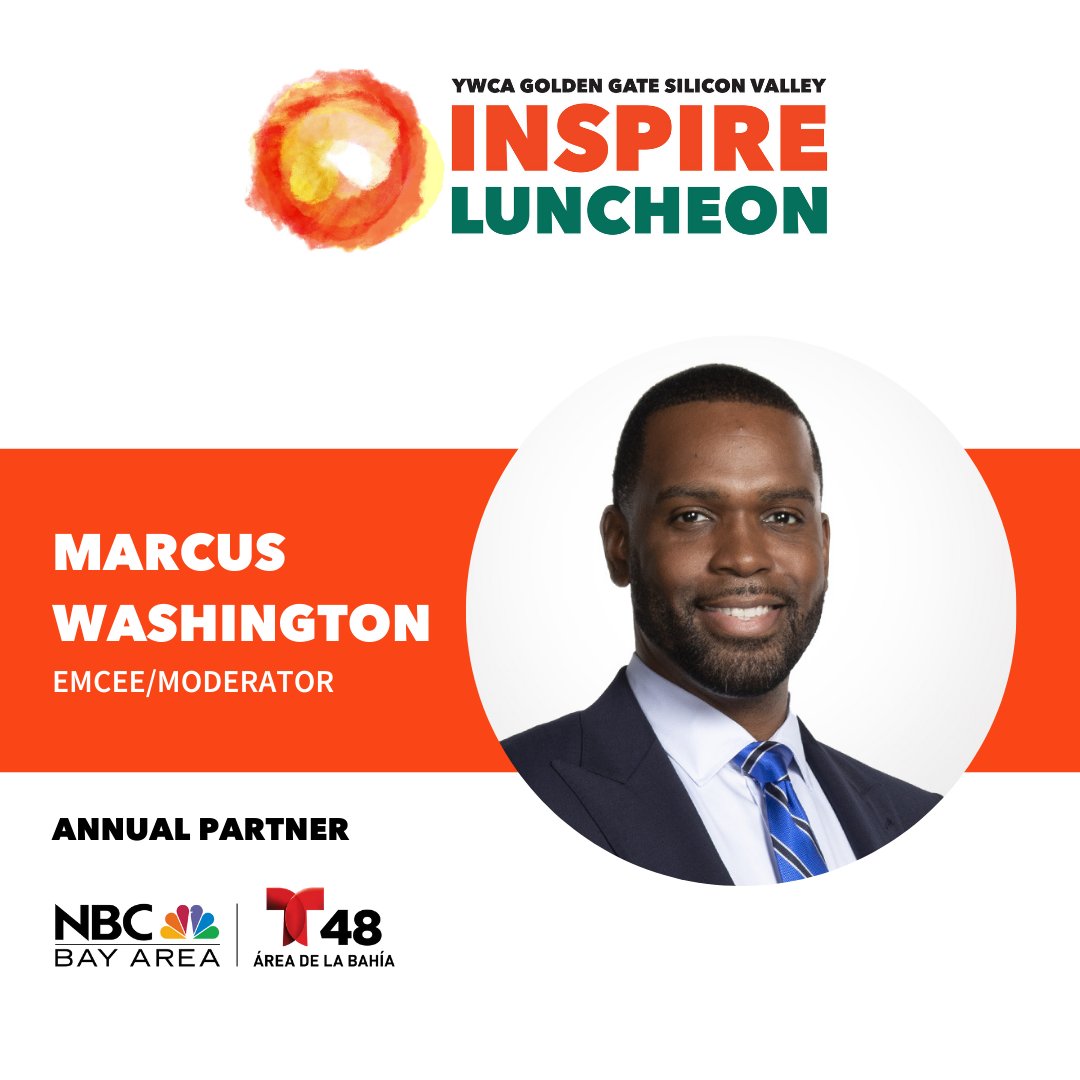 YWCA Golden Gate Silicon Valley (@yourywca) on Twitter photo Counting down the days until we see our friend <a href="/MarcusNBC/">Marcus Washington</a> on stage at the Inspire Luncheon! We're thrilled to have him emcee the event and lead the moderated conversation with #RubyBridges
<a href="/nbcbayarea/">NBC Bay Area</a> Counting down the days until we see our friend <a href="/MarcusNBC/">Marcus Washington</a> on stage at the Inspire Luncheon! We're thrilled to have him emcee the event and lead the moderated conversation with #RubyBridges
<a href="/nbcbayarea/">NBC Bay Area</a>