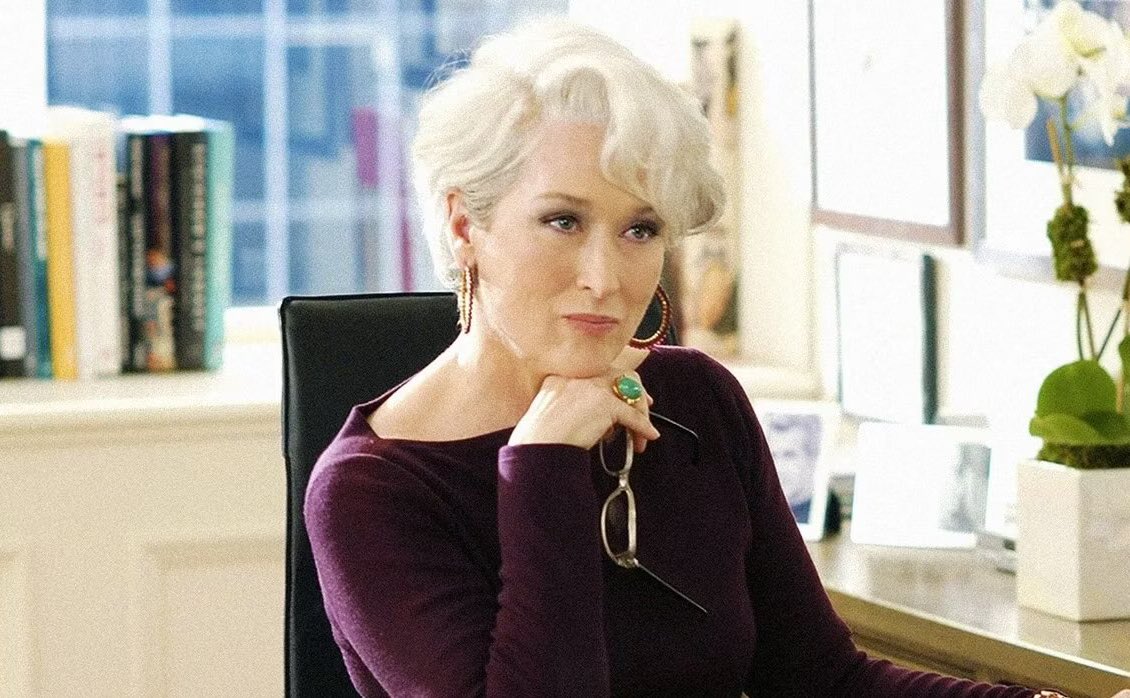 PopBase's tweet image. ‘The Devil Wears Prada 2’ to begin filming November 30th, according to Production List.

Meryl, Anne Hathaway, Emily Blunt and Stanley Tucci are reportedly set to return.

The sequel sees Miranda struggle with the end of her career as the traditional magazine market declines.