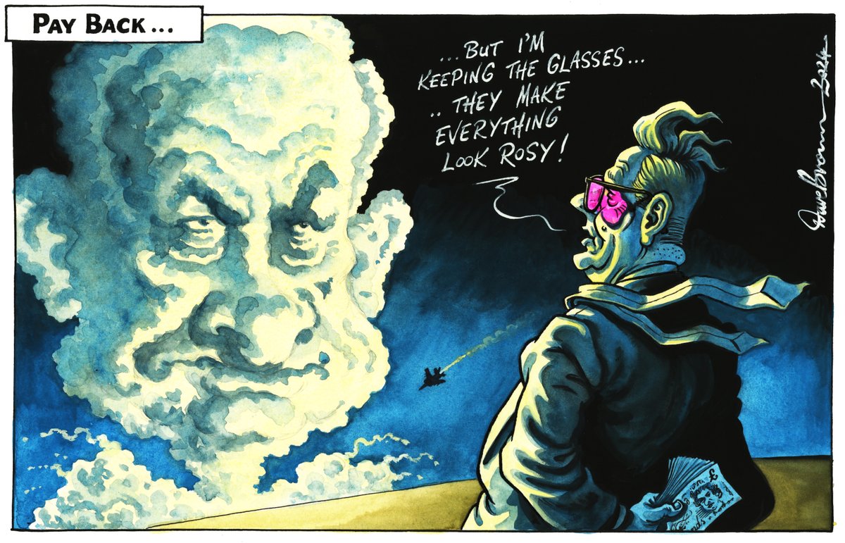 Dave Brown (@davebrowntoons) on Twitter photo Tomorrow's <a href="/Independent/">The Independent</a> cartoon... #Starmer #KeirStarmer #Glassesgate #Donations #StarmerFreebies #Netanyahu #NetanyahuWarCriminal #MiddleEastCrisis Tomorrow's <a href="/Independent/">The Independent</a> cartoon... #Starmer #KeirStarmer #Glassesgate #Donations #StarmerFreebies #Netanyahu #NetanyahuWarCriminal #MiddleEastCrisis