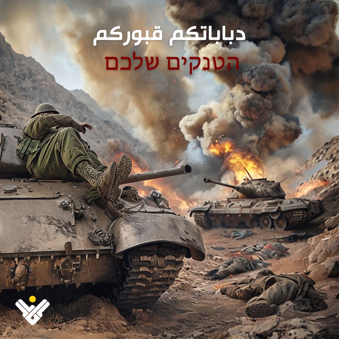 دباباتكم قبوركم
הטנקים שלכם