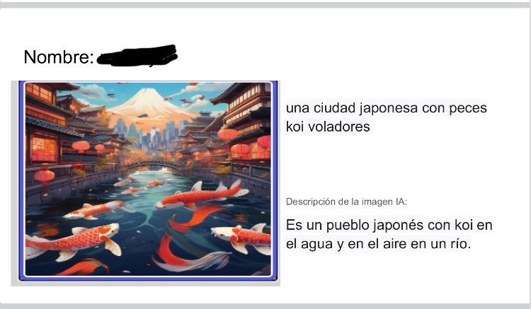 SraSmithRISD's tweet photo. Heritage Spanish speakers @Apollo_JH studying AI: students described a scene, then used @magicschoolai and @AdobeForEdu to create an image of the scene, then wrote a description of the image. Super fun and the pictures are awesome! #apollogearup #RISDWorldLanguages #RISDBeTheOne https://t.co/RdoryJAFU6
