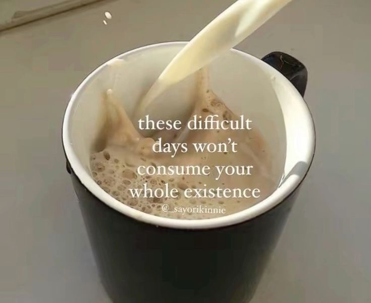 awhlars's tweet image. These difficult days won't consume your whole existence