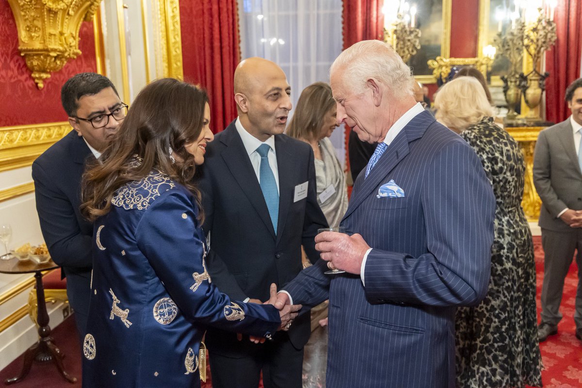 SangitaSJindal's tweet image. Honoured to have attended the @RoyalFamily reception with Their Majesties King Charles celebrating the commonwealth diaspora @sajjanjindal the world is one