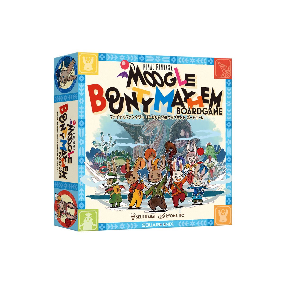 SQEX_MD_NA's tweet photo. Dive into the whimsical world of the FINAL FANTASY Moogle Bounty Mayhem Board Game, designed by the talented Seiji Kanai! Join your favorite Moogles on a treasure-hunting adventure filled with fun and strategy. 

Pre-Order Here:
https://t.co/hMOxDVHrQO https://t.co/HiUVzBOVpN