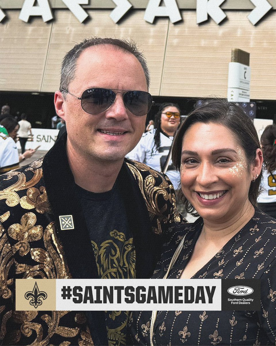 Send us your best #SaintsGameDay⚜️ photos
🔗 neworlns.co/SaintsGameDay

#Saints | <a href="/sq_ford/">Southern Quality Ford</a>