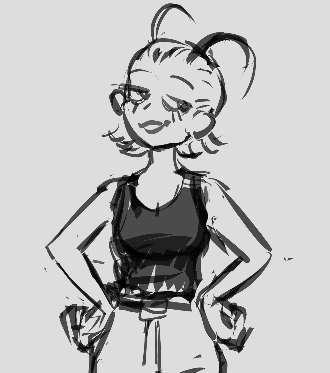 nicedracula's tweet photo. Trying to get back into the groove of drawing again with some Larxene sketches https://t.co/thvtBSKa5F