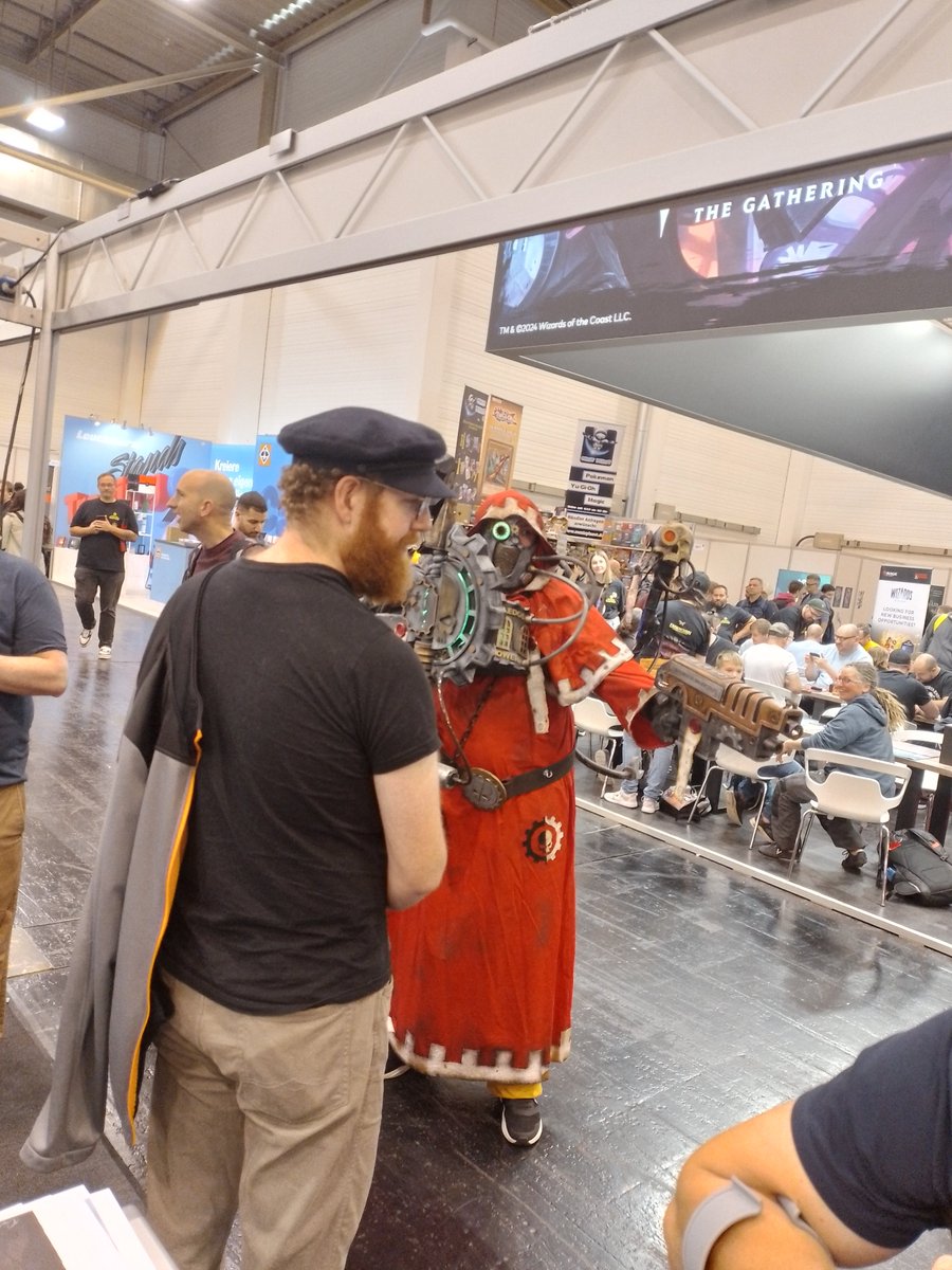 VPompetti's tweet image. First day at the #Essen #Spiel with @SorceryTCG New set &quot;Arthurian legends&quot; #cardgame #tcg #fantasy #coll