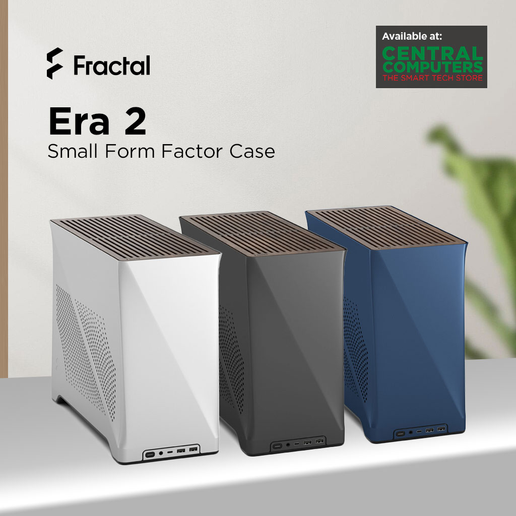 centralcomputer's tweet image. Compact, sleek, and ready for your next build! 💻✨
Perfect for those who want high performance in a minimal space.
l.centralcomputer.com/FractalEra2
#FractalDesign #Era2 #SmallFormFactor #PCBuild #CentralComputers