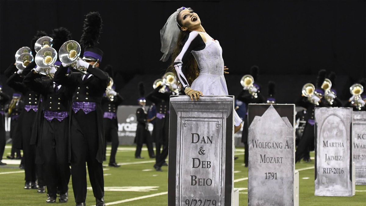 TheAcademyDBC's tweet image. Taking you back in time! Who remembers this show? 👀

#theacademydbc #drumcorps #dci #tbt #throwback