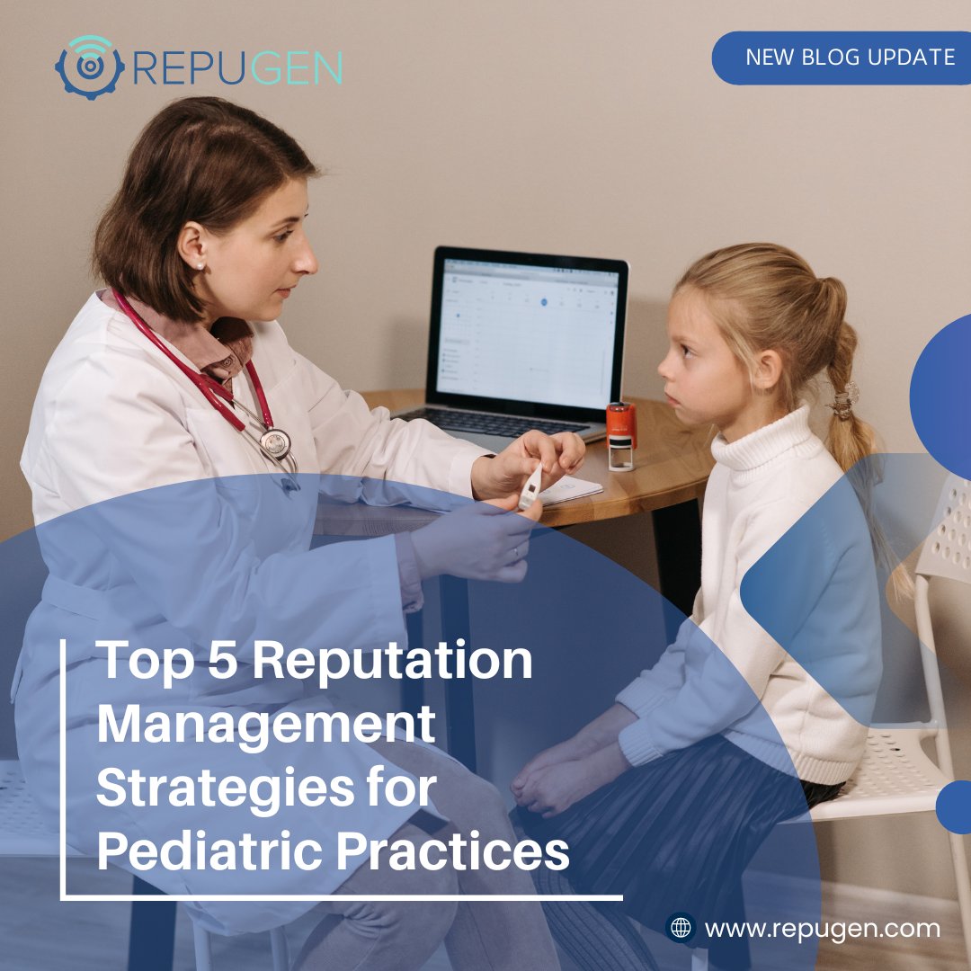 RepuGen_'s tweet photo. Build trust in your pediatric practice! Discover how reputation management can elevate patient satisfaction. Read our latest blog to learn more:
https://t.co/8FfQasViYA
#PediatricCare #ReputationManagement #RepuGen https://t.co/UZ4XgJYD49
