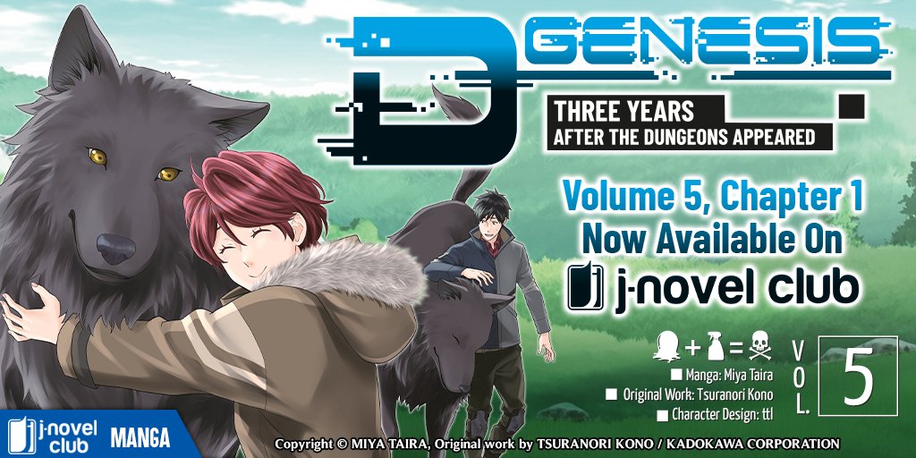 jnovelclub's tweet image. There&apos;s more adventuring to be had in &quot;D-Genesis: Three Years after the Dungeons Appeared&quot; (Manga) Volume 5! D-Powers dives to the dungeon’s depths to avoid international surveillance after announcing their auction of a skill orb! 🏃🍃 bit.ly/3zMcHth