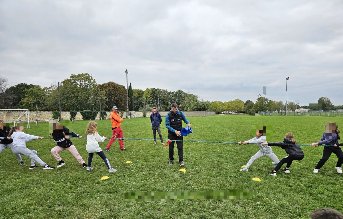 #Challenge6ème Pour terminer ces 2 jours d'intégration, jeux interclasses @dasen16