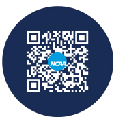 NCAA Eligibility Center Webinar for PSA's - register withe the QR Code