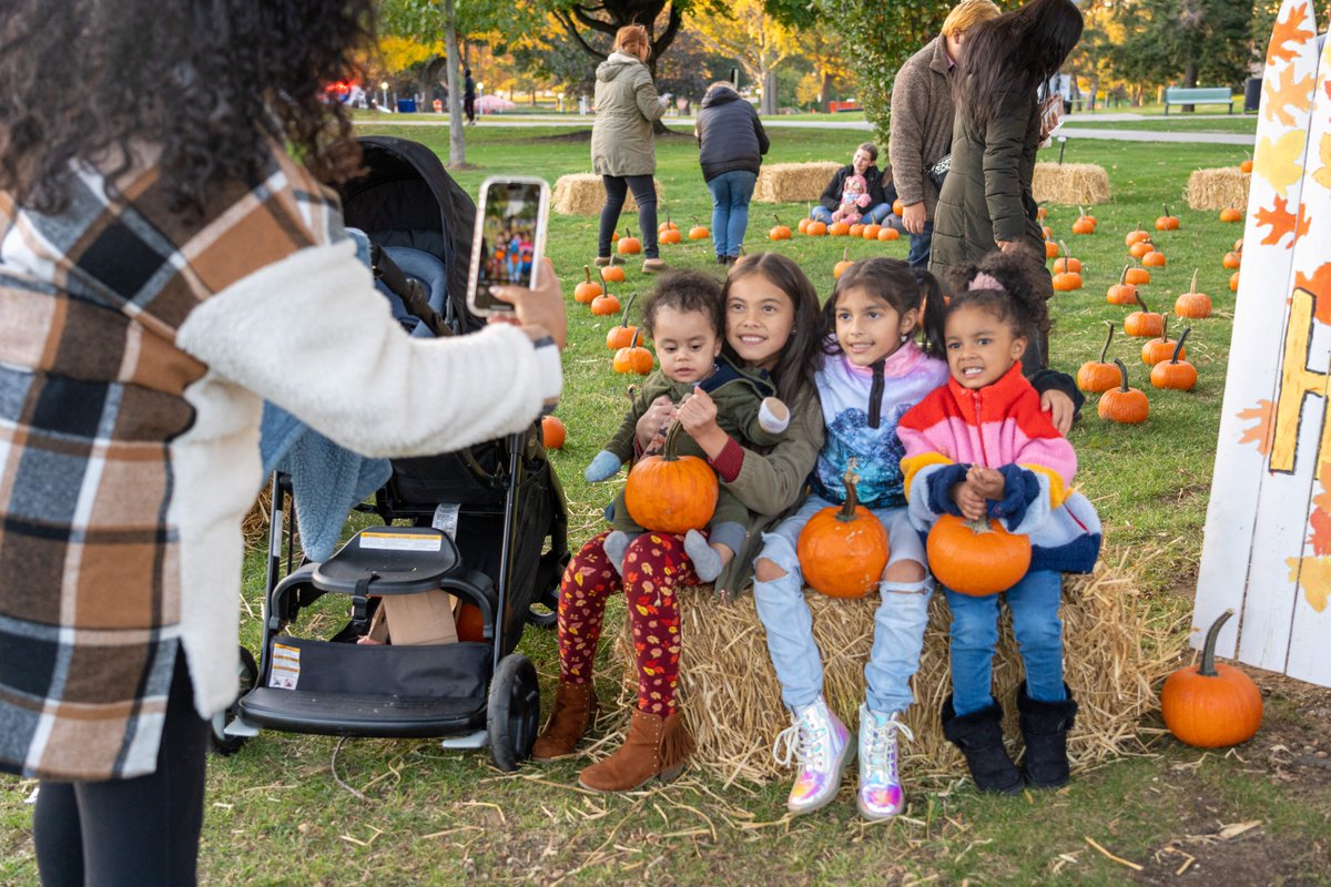 Ready for some fall festive fun? HarvestFest is on Thursday, October 17 from 5-8 pm! There will be plenty to enjoy – hayrides, music, inflatable games, food trucks, a classic car show, and even a pumpkin patch! 🎃 RSVP today: bit.ly/3PL6bbb